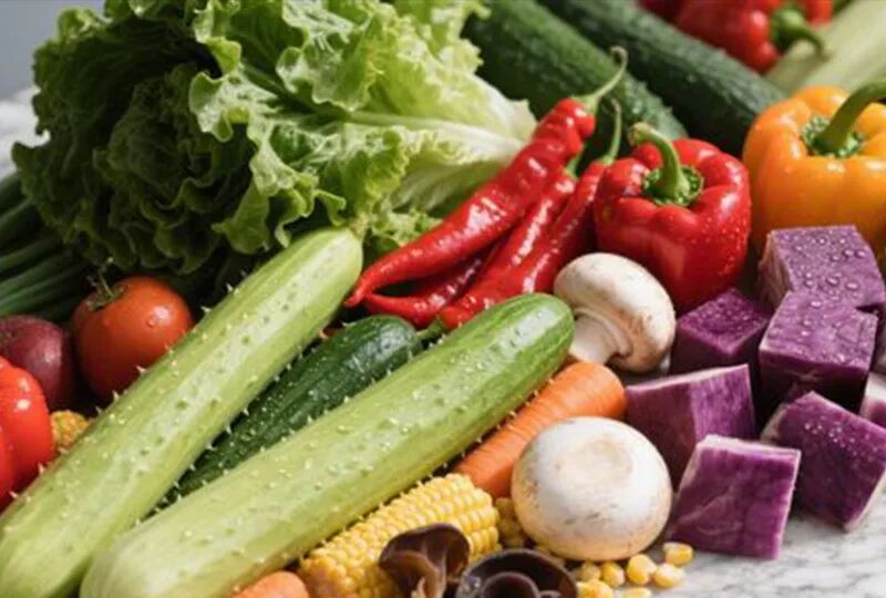 Healthy diet illustration