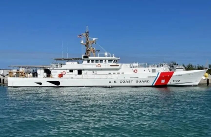 US Coast Guard "Sentinel"-class patrol cutter