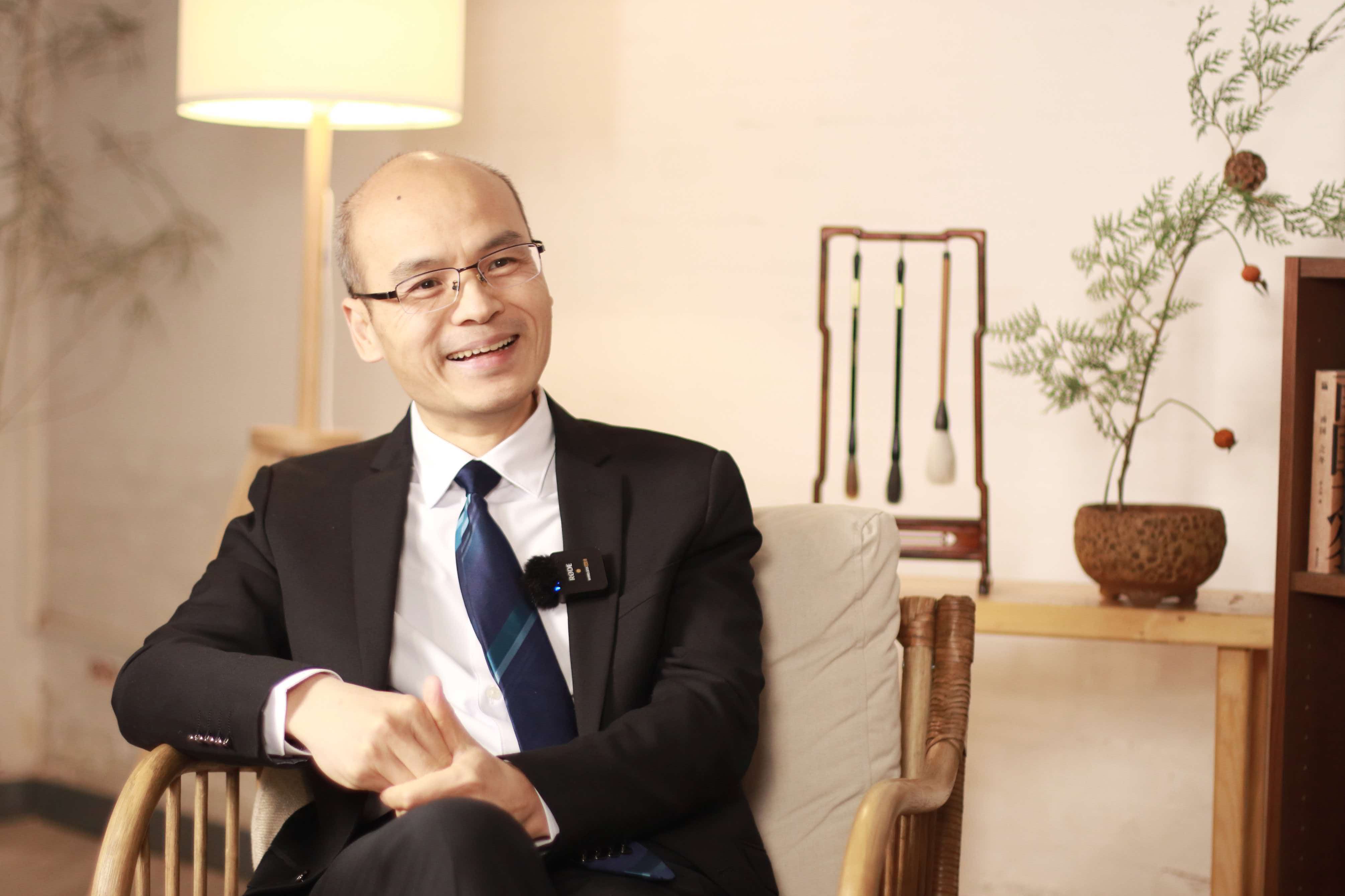 Huang Chun, principal of the Beijing No. 4 High School Xiong'an Campus. All photos in this article are provided by the interviewee.