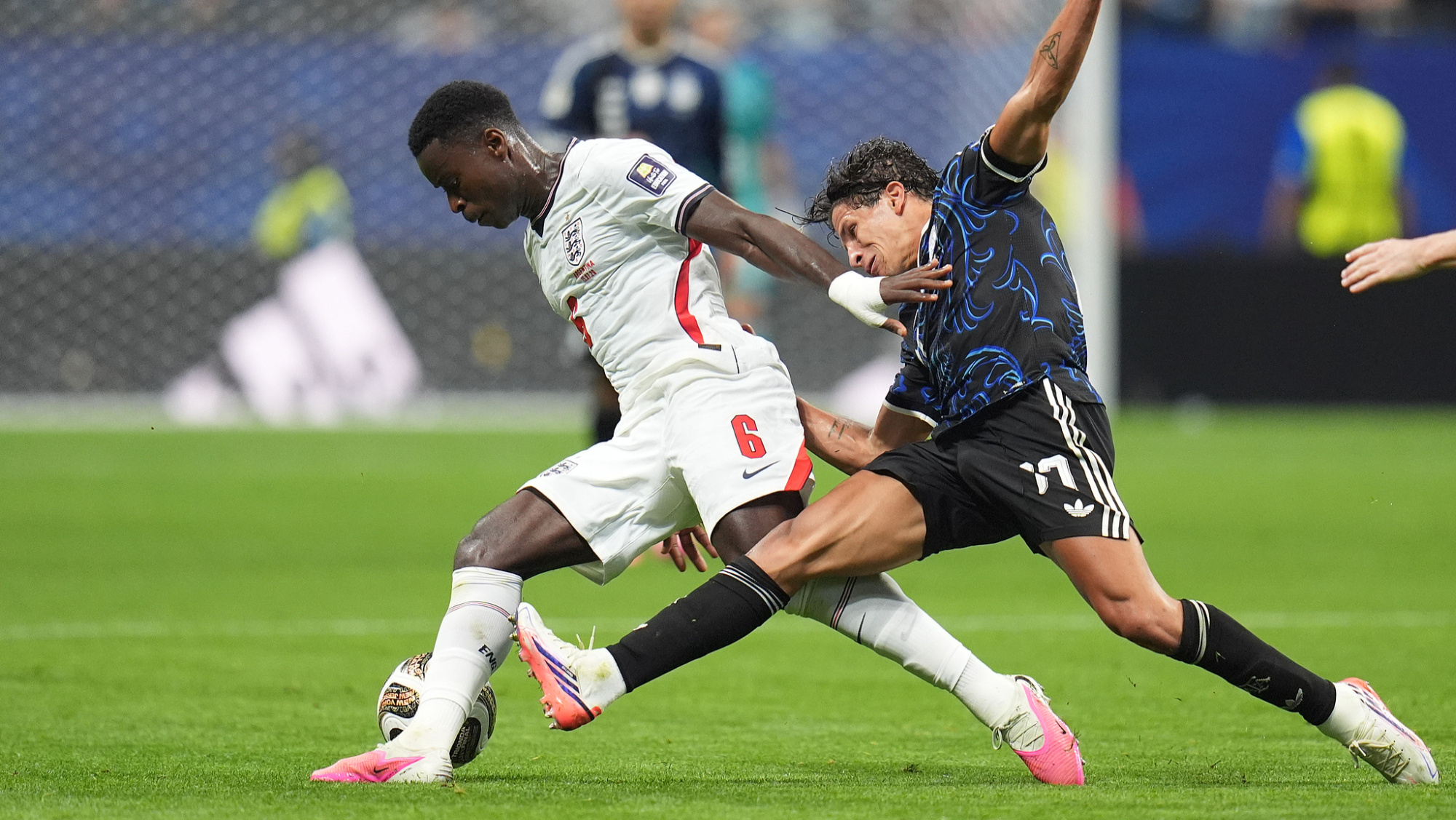 First-half action